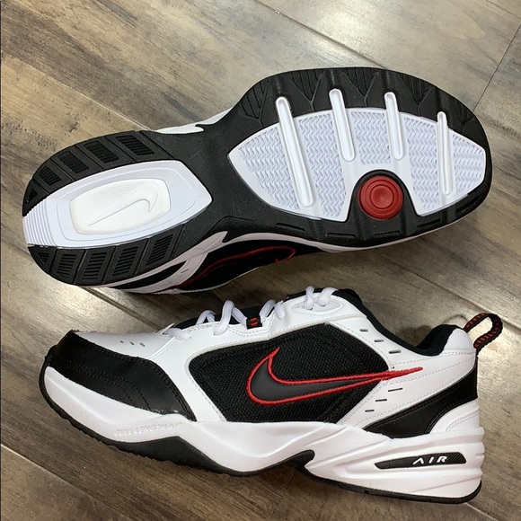 NIKE AIR MONARCH IV (4E) white/black Men’s - Picture 6 of 16
